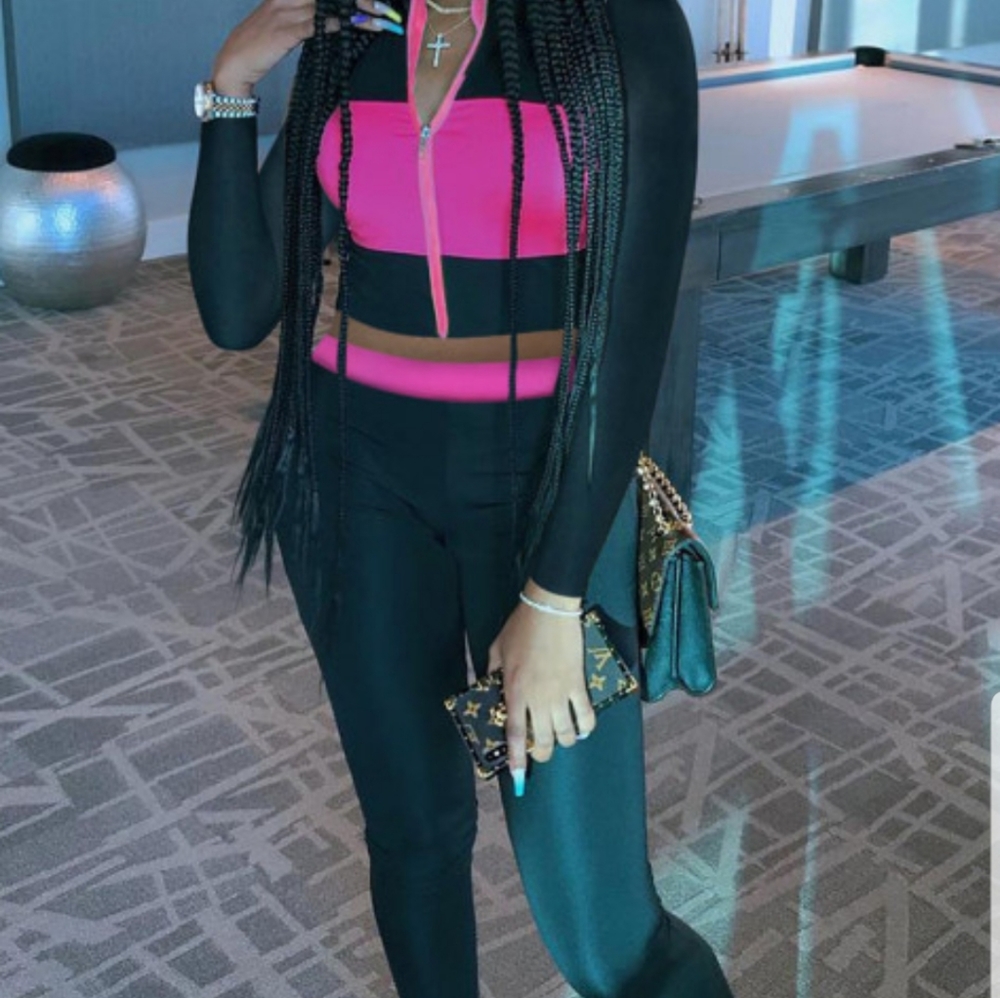 Black and pink set NWOT